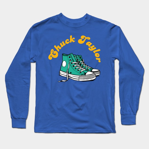 Chuck taylor Long Sleeve T-Shirt by Benjamin Customs